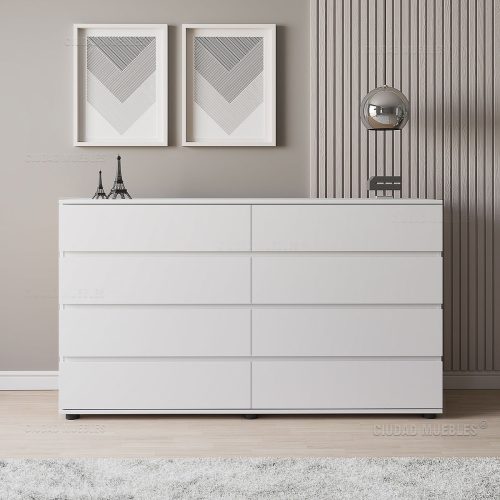 Cómoda cajonera 8 cajones