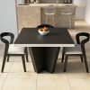 Mesa cuadrada estrella 100x100x78cm
