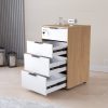Archivero cuatro cajones 46x77x45cm