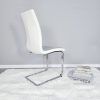 Silla Comedor Tapizada Chenille Ecocuero Base Cromada - Imagen 5